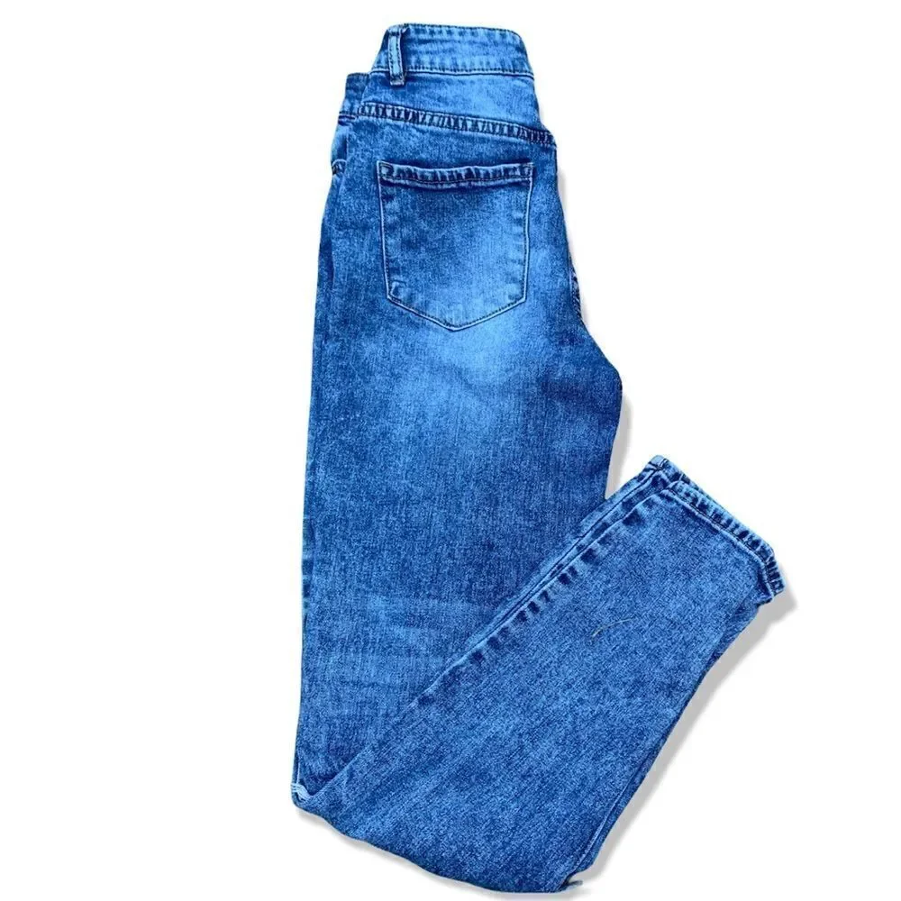 Versace V 1969 Italia Abbligiamento Sportivo jeans acid wash busted knee